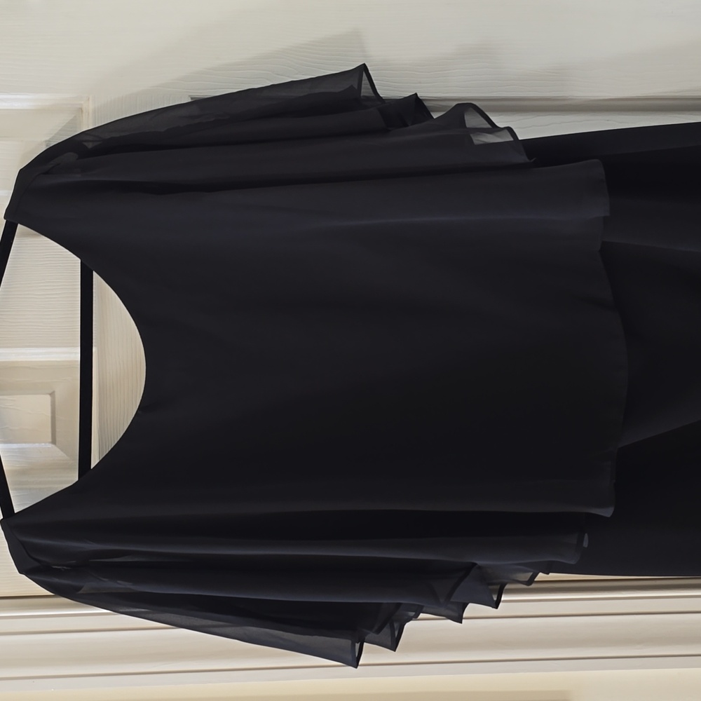 CONNECTED APPAREL BRAND WOMEN'S PLUS SIZE BLACK DRESS SIZE 18